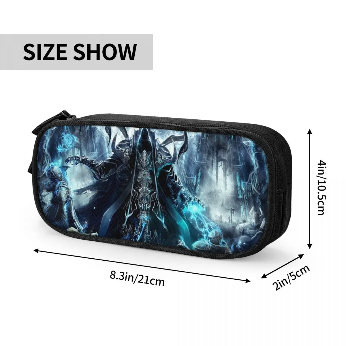 Diablo Pen Box Student School Anime Zipper Pen Bag Child Stationery Bag pencase Gift