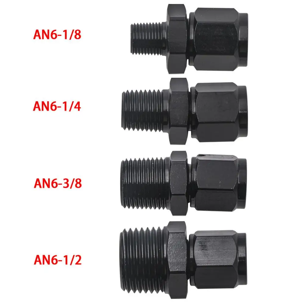 

Car Swivel Adapter Fitting Aluminum Connector Auto Modified Parts Universal For Fuel Series Vehicles