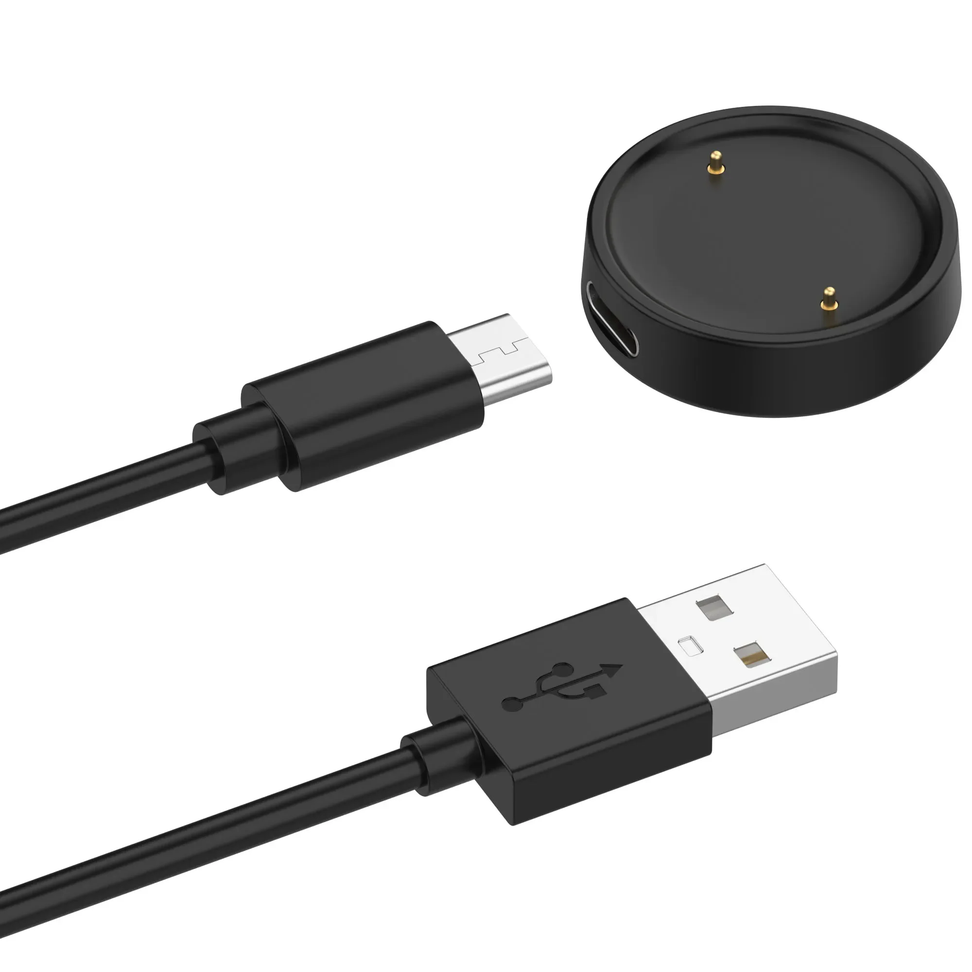 Фото База зарядного кабеля для Amazfit Active 2 A2437, магнитная док-станция для зарядного устройства для Huami Amazfit Active2, аксессуары для умных часов №4