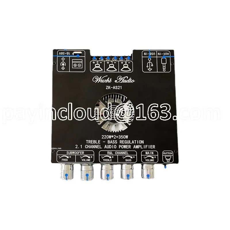 

As21 2.1 Channel Tpa3255 Bluetooth Digital Amplifier Board Module Tone Subwoofer 220W * 2 350W