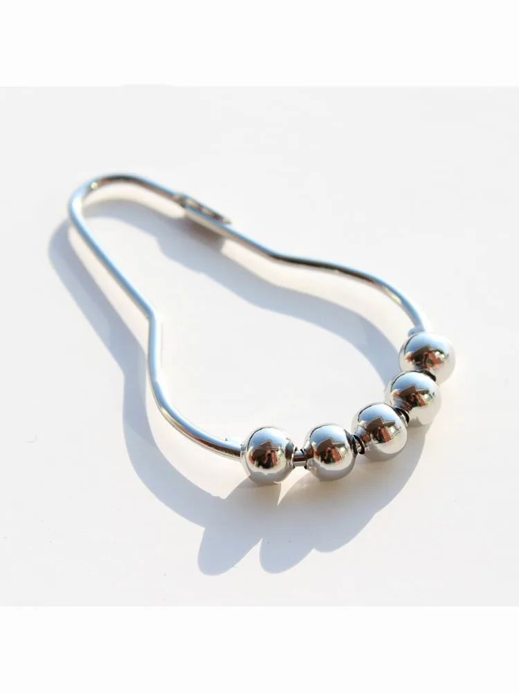 Рулонные металлические зажимы для ванной комнаты занавески душа домашний