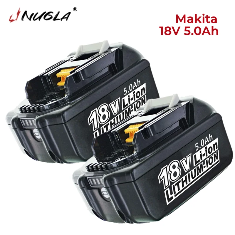 

[NEW UPGRADER] 18V 5.0Ah BL1850B Battery Replacement for Makita Battery BL1830 BL1850 BL1840 18V Cordless Power Tools Batteries