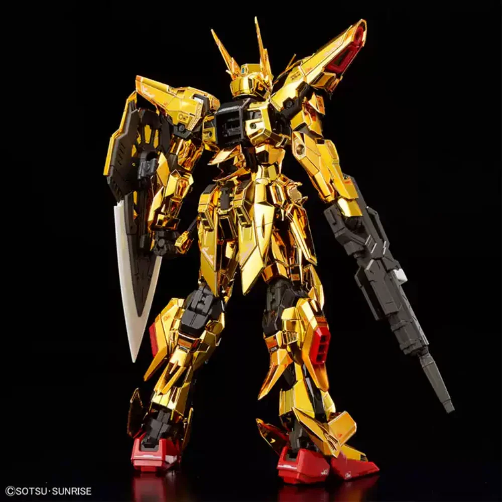 Фото Оригинальный сборный набор BANDAI RG 1/144 RX-0 Unicorn Gundam 04 Phenex Destroy Mode, подвижная фигурка, игрушки, подарки для мальчиков №2