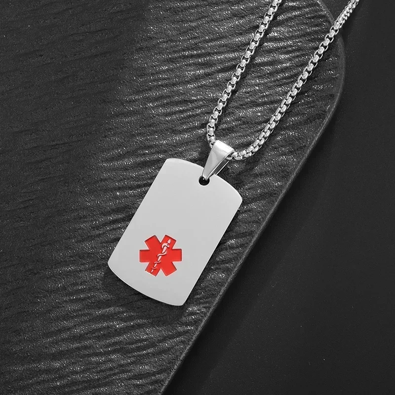 Новый военный бренд ожерелье Международный день медсестер логотип кулон из