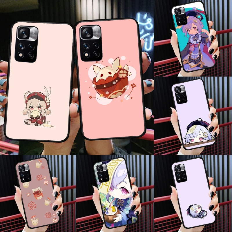 

Qiqi Klee Genshin Impact Case For Redmi Note 11 Pro Cover For Redmi Note 10 7 8 9 Pro 10S 11S K40 K50 9A 9C 10A 10C
