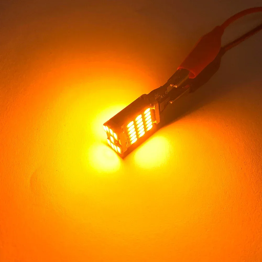 Лампы головного света 6x W16W T15 лампы T10 W5W 4014 45SMD задняя ксеноновая лампа белый цвет