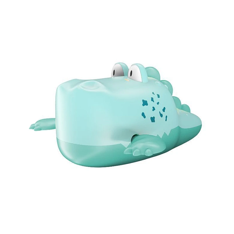 425F Winding-Up Toy Swimming Alligator for Infant Bathtub Swimming Pool Gear Baby Toy