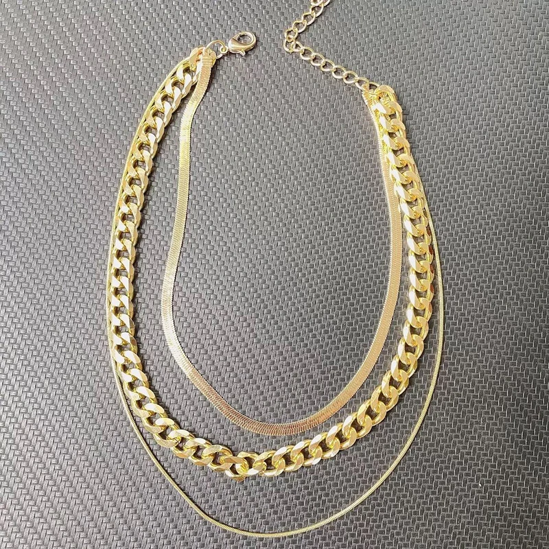 Женский многослойный чокер со змеиным плетением винтажное ожерелье из плотной