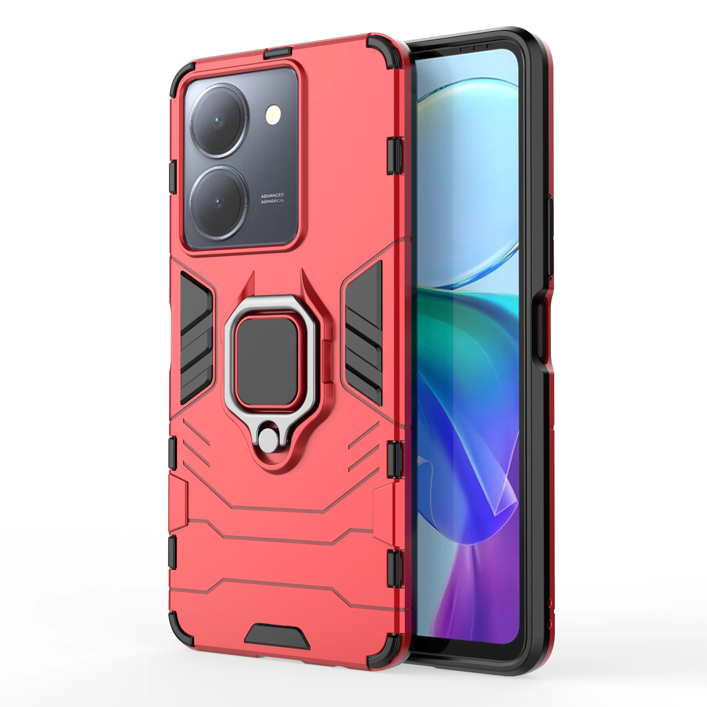 Противоударная задняя крышка для телефона VIVO S15e V25 Pro Y55 T2x Y73t Y77 Y77e V25e Y02s iQOO NEO7 9T Z6 44W