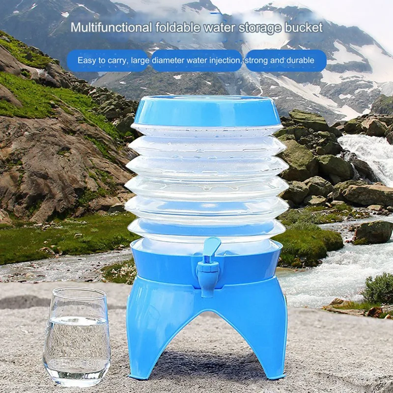 Складное ведро для воды хранения пива сока