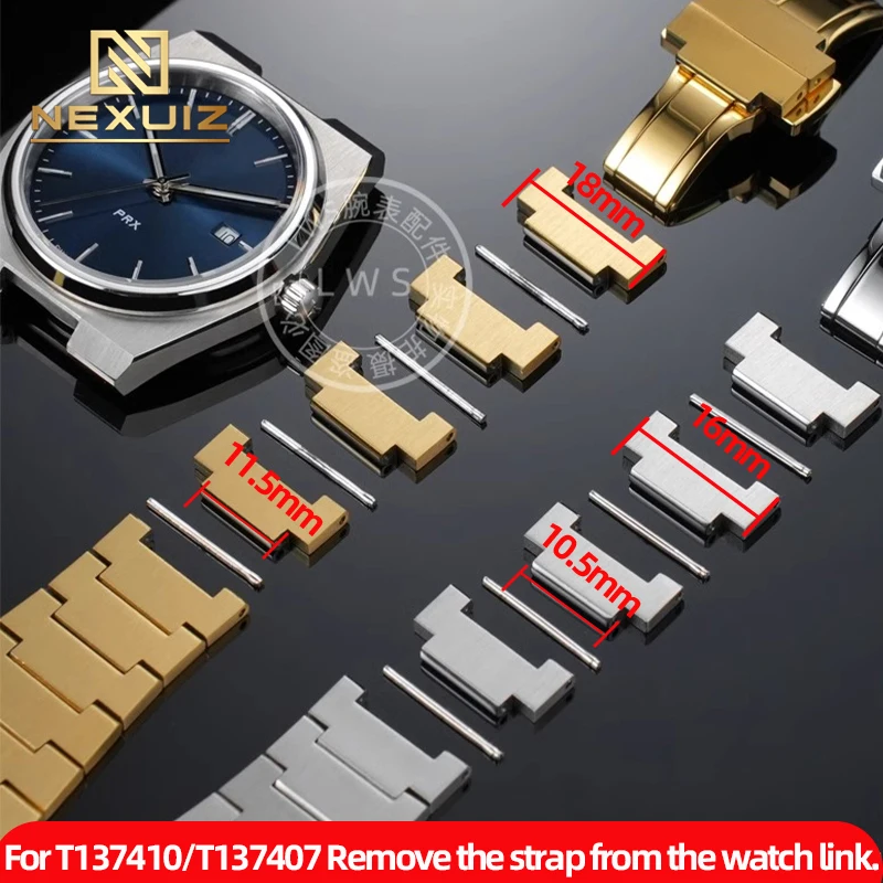 Для Tissot Prx Super Player T 137410 Т 137407 Ремешок для часов мужчин и женщин 24/27 мм аксессуары