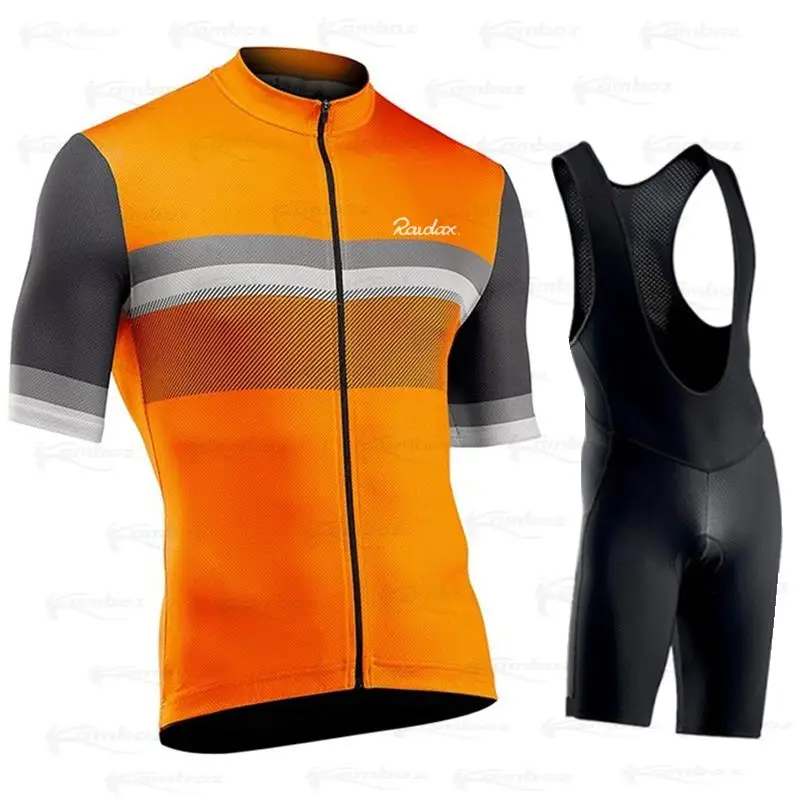 Купи 2022 Raudax Cycling Jersey Set Summer Cycling Clothing MTB Maillot Breathable Road Bike Uniforme Ropa Ciclismo Bicycle Jerseys за 482 рублей в магазине AliExpress