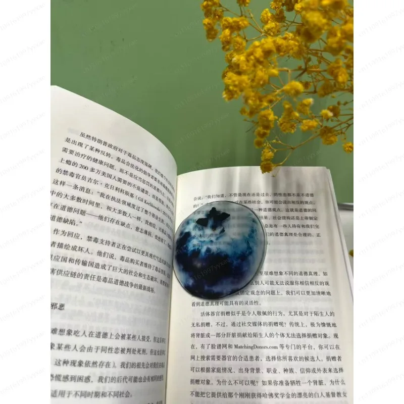 

Акриловая закладка с изображением черники