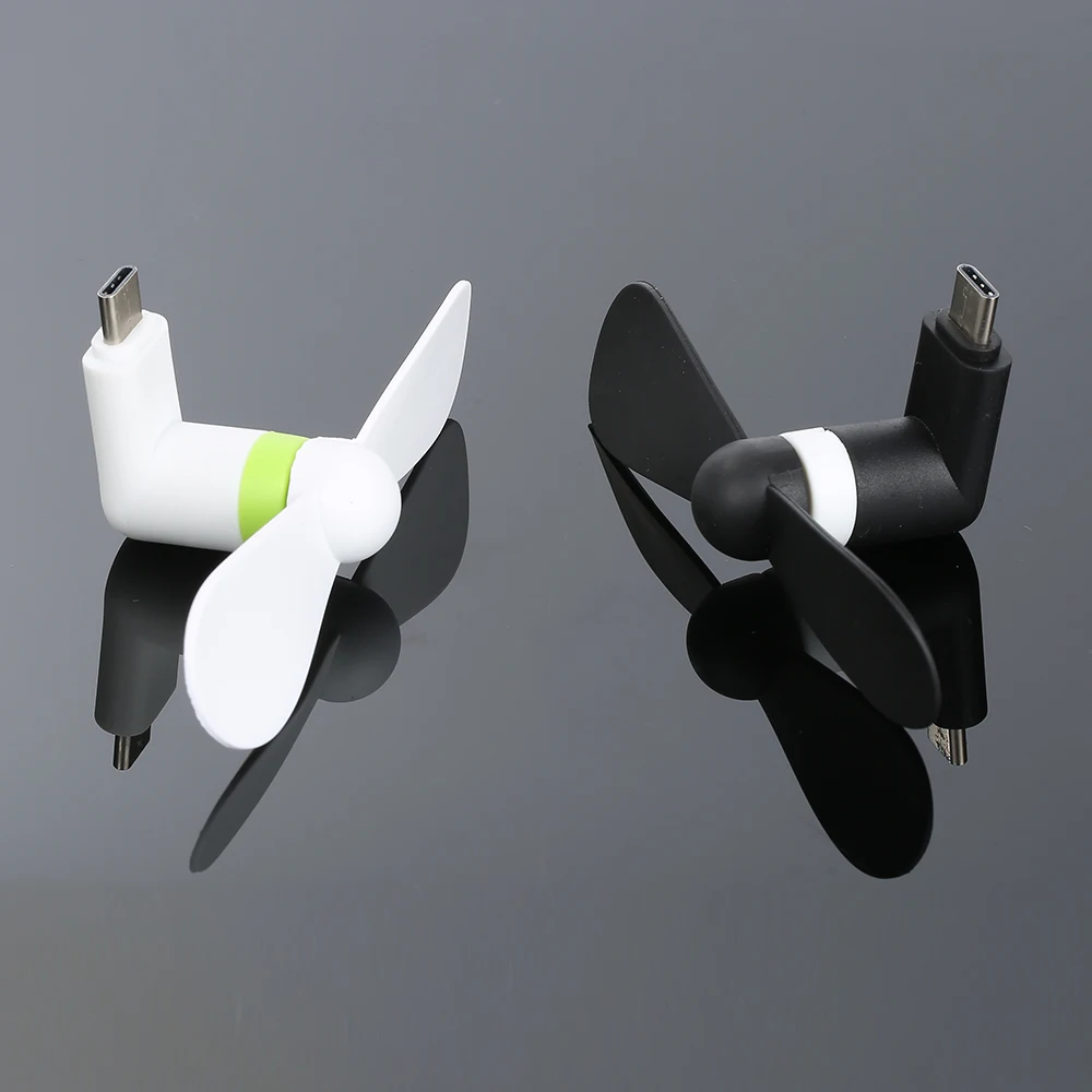 Популярный креативный мини портативный вентилятор Micro USB 5 В 1 Вт стандартный