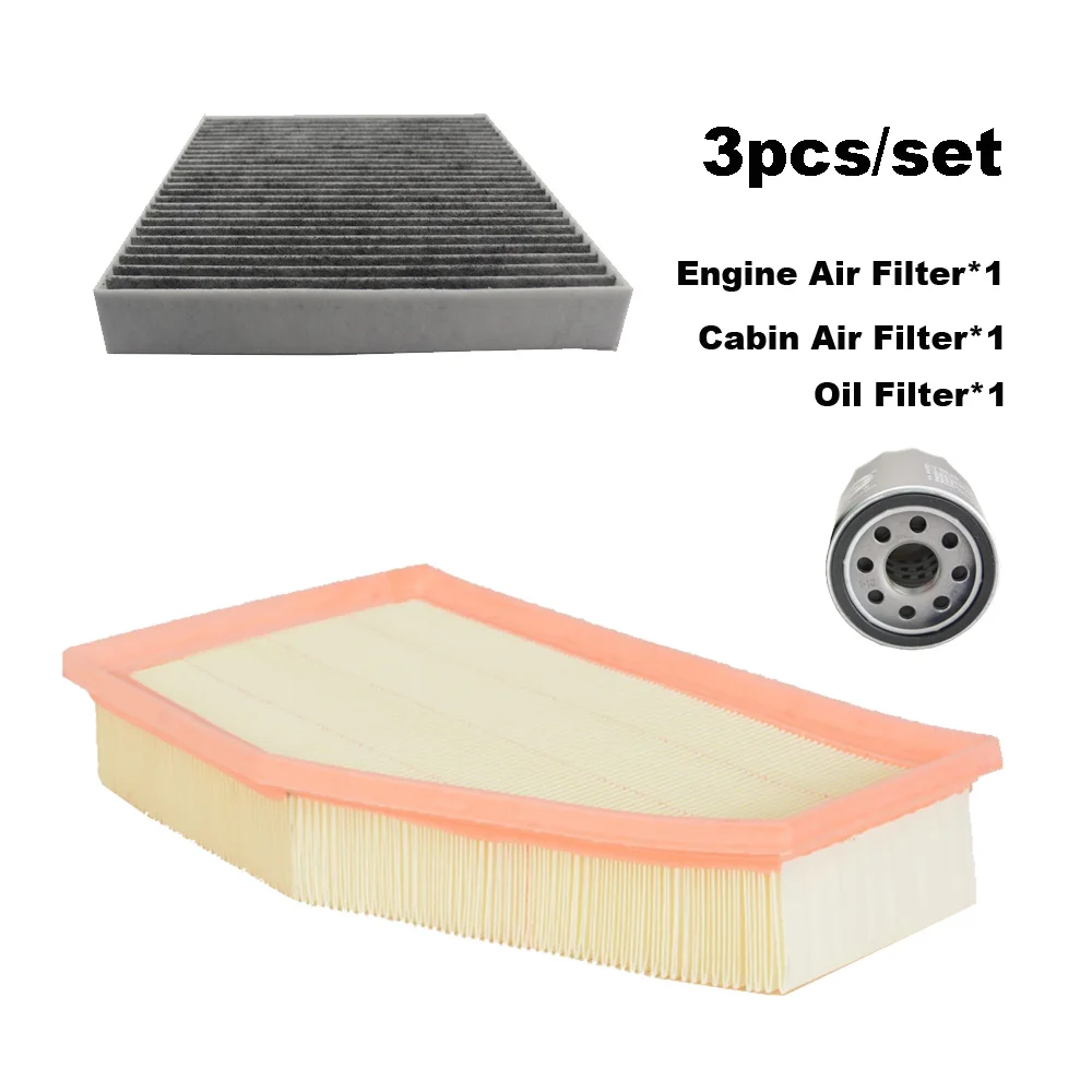 

Набор фильтров для салона автомобиля Buick Verano Pro GS 1,5 T 2021 Chevrolet Tracker RS 2022 2023 AC, 3 шт.