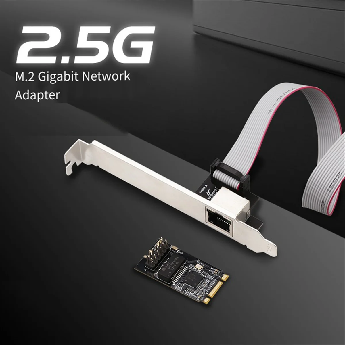 M.2 2 5G гигабитная сетевая карта 2500M промышленный игровой сетевой адаптер M2 (ключ B +