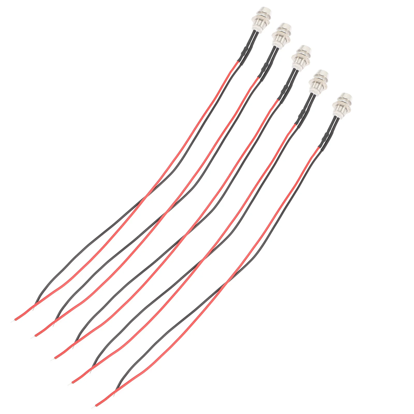 

Led Indicator Light Wire Lamp Pilot Metal Lights Waterproofwarning Signal