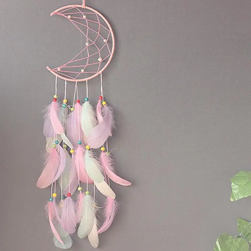 

Handmade Dream Catcher Wind Chimes Home Hanging Craft Gift Dreamcatcher Ornament Car Hanging Bedroom Decoration Atrapasueños