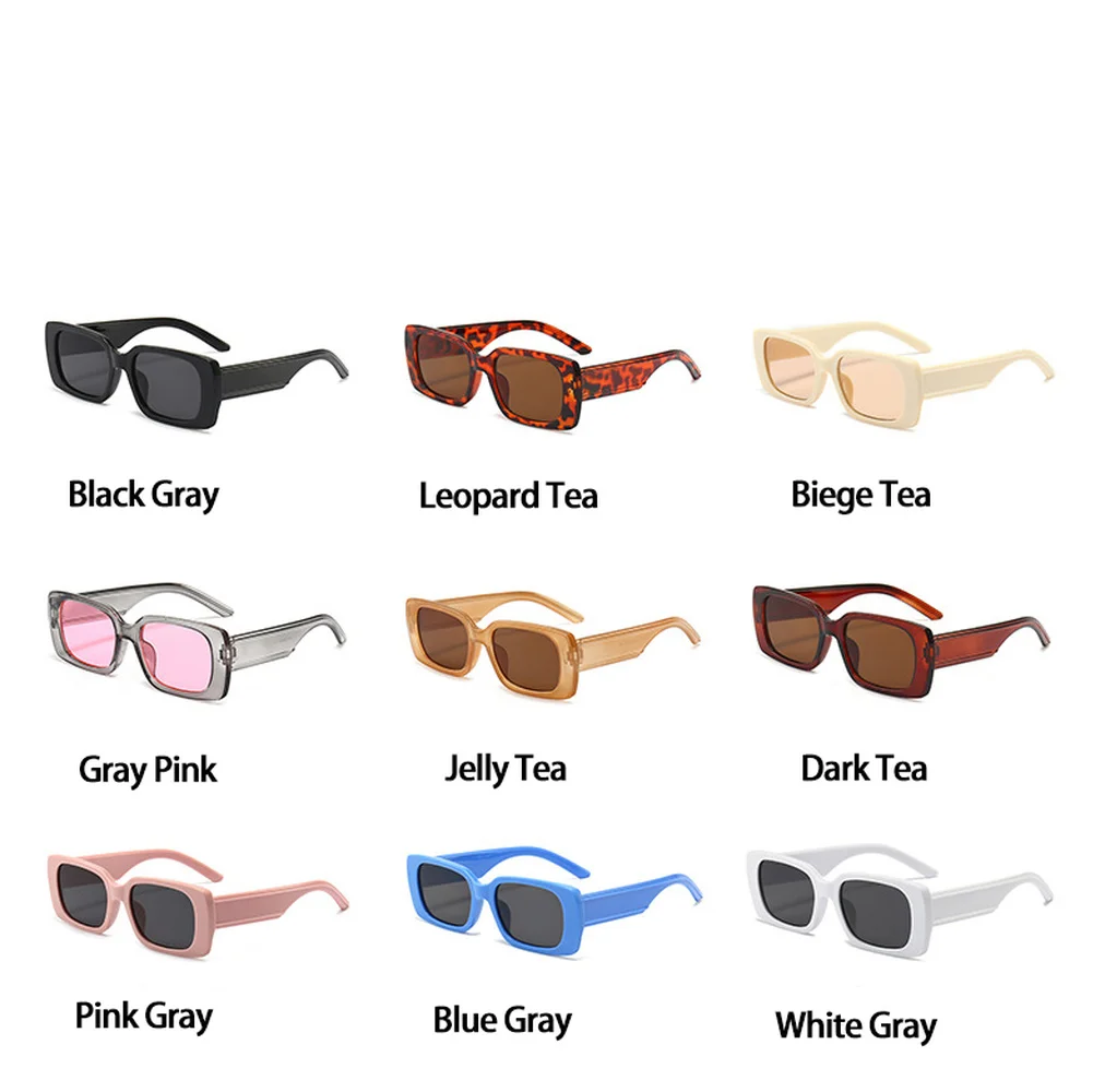 luxury brand design sunglasses women men 2021 new fashion oversized square hot sale rectangle driving sun glasses female uv400 free global shipping