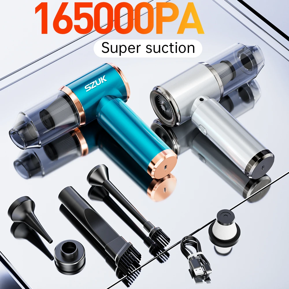 Беспроводной Мощный мини-пылесос для автомобиля