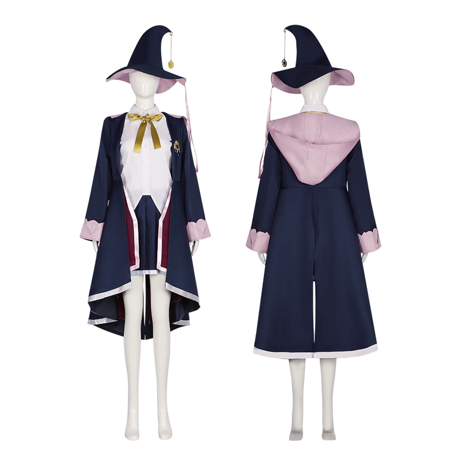 

Anime Manga Wandering Witch: The Journey of Elaina Cosplay Elaina Costume Ashen Witch Elaina Magic Robe Halloween Carnival Suit