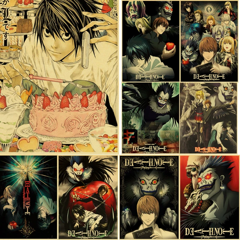 

Постеры из аниме «Death Note», картина из страз манга, Рюк, 5d «сделай сам», алмазная вышивка, круглая вышивка крестиком, набор для алмазной мозаик...