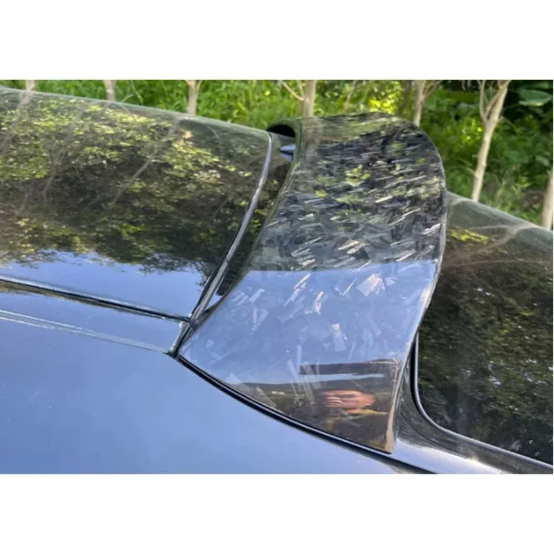 Для Mercedes-Benz GLE450 GLE63 GLE53 Coupe AMG 2020 2021 2022 2023 настоящий кованый спойлер из углеродного