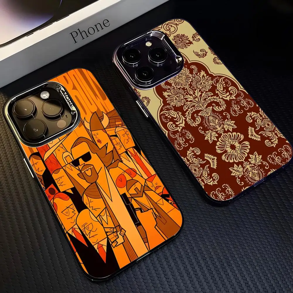 Фото Чехол для телефона The Big Lebowski для iPhone 17 Pro Max 15 16 14 Plus 12 13 X XS Max XR 11 Pro, цветной серебристый чехол №1