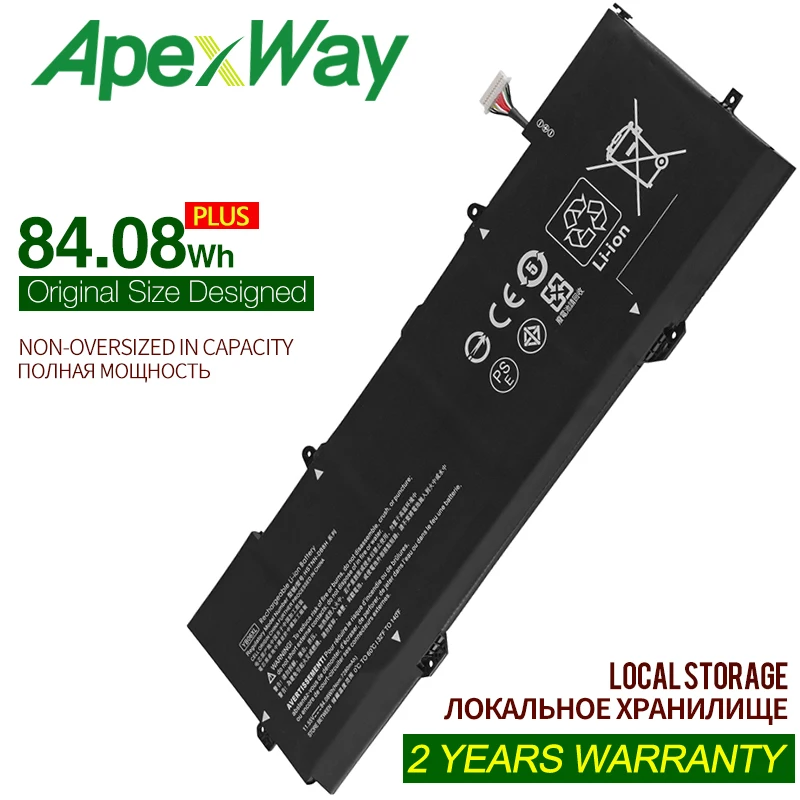 

ApexWay YB06XL 928427-271 Laptop Battery For HP Spectre X360 15-CH000NO CH004NB CH011DX CH006NG HSTNN-DB8H HSTNN-DB8V