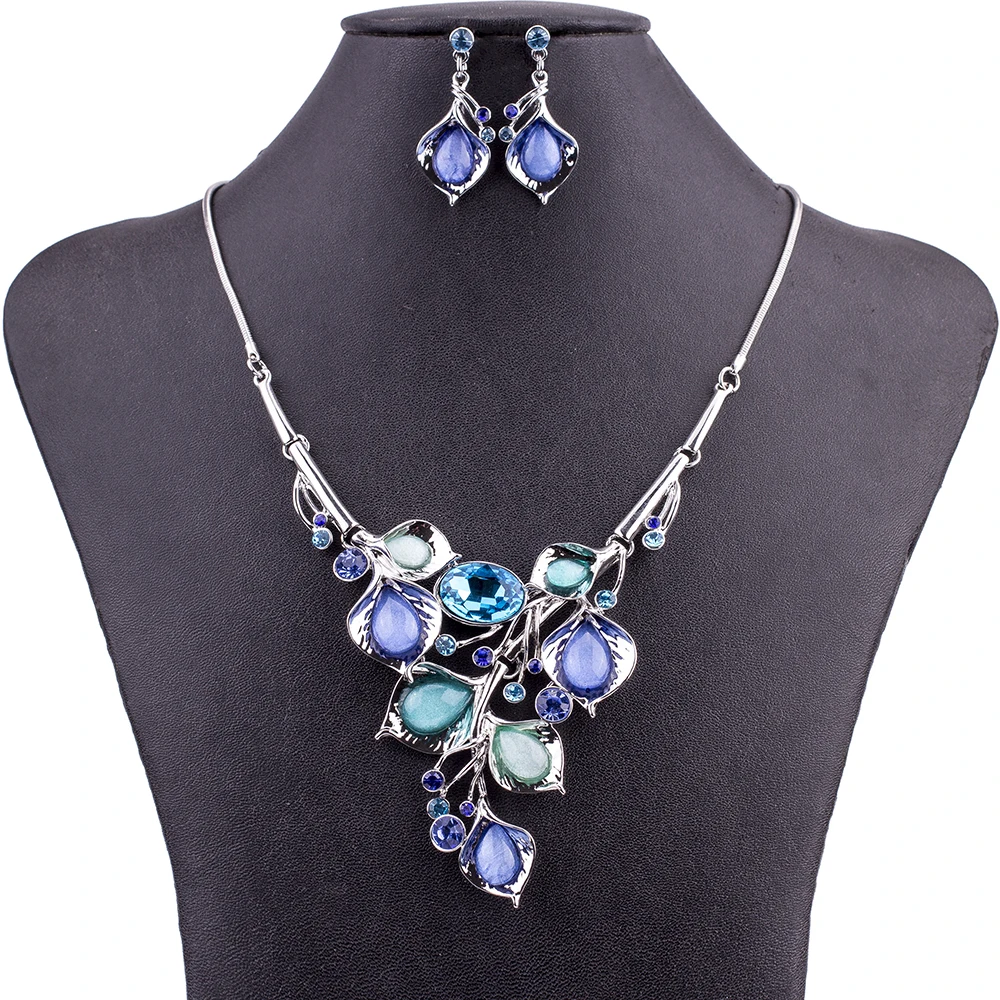 MS1504472 Модные Ювелирные наборы высокого качества 2 цвета комплекты ожерелий для