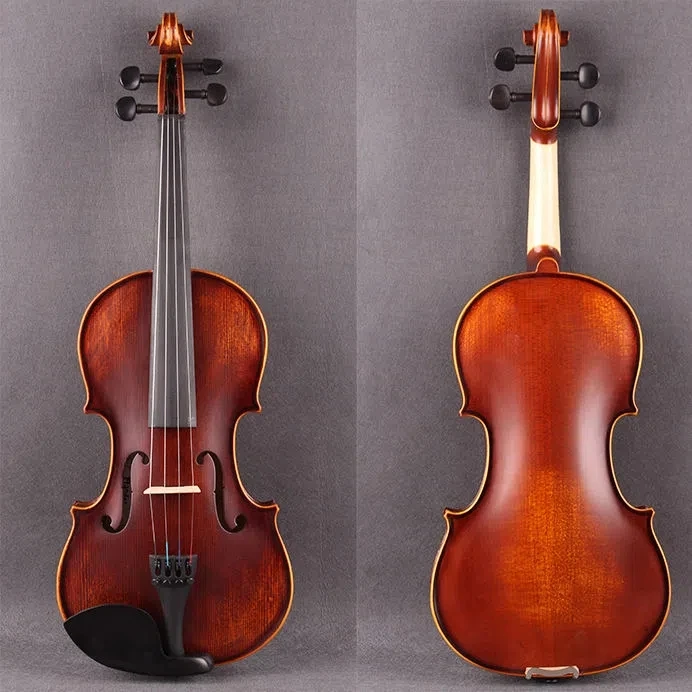 

Fully handmade antique violin 4/4 3/4 spruce panel Maple Back violin Beginners student Professional musical instrument violino