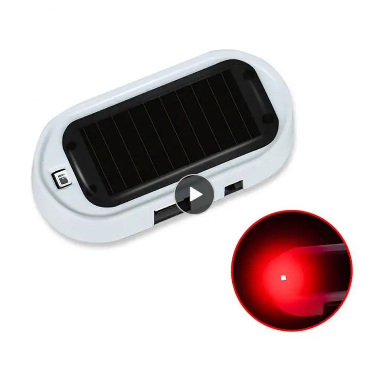 

Flashing Imitation Simulated Dummy Alarm Solar Auto Charging Led Solar Powered Fake Security Light Stable Smart Induction