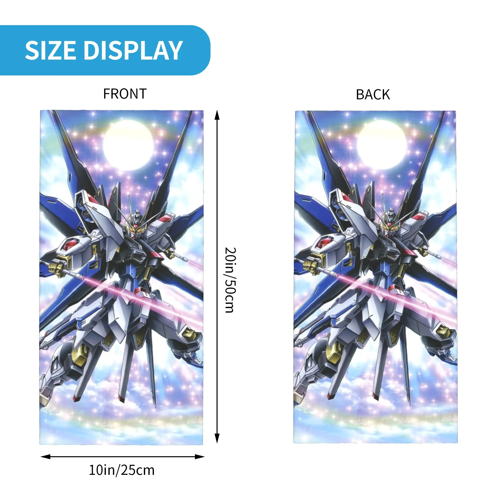 Фото Robot Movies (6) Bandana Cover Club Gundam Face Scarf Hiking Unisex Winter Neckerchief №2