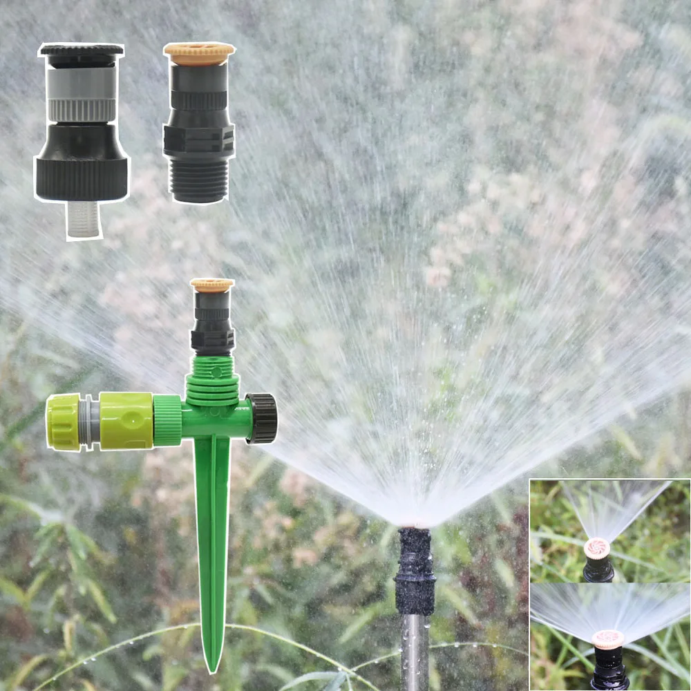 360° Garden Sprinkler Rotation Irrigation Watering System A