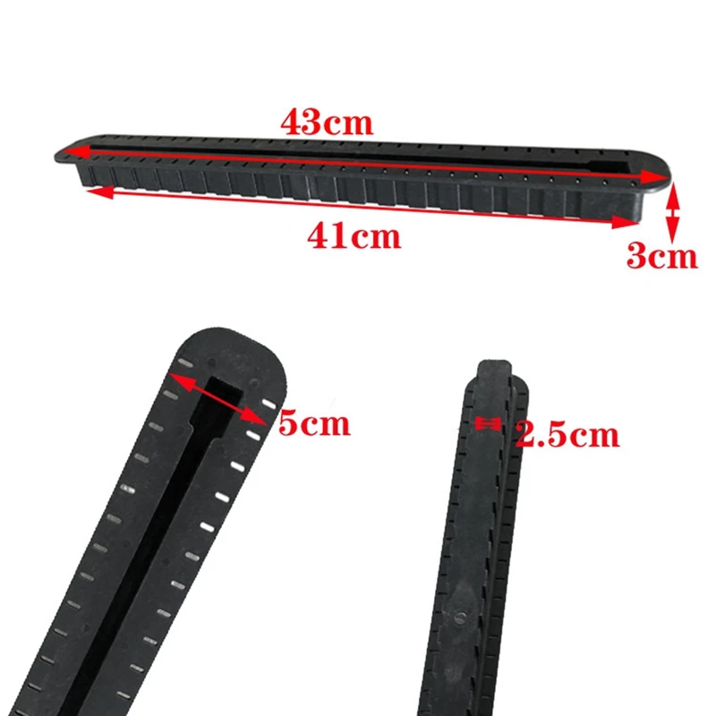 400 мм/15 75 дюймов пластиковая доска для серфинга коробка плавников аксессуары