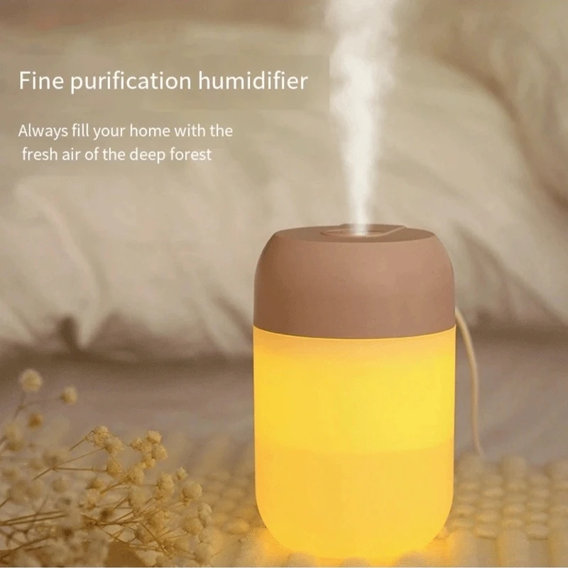 

300ML Mini Portable Air Humidifer Ultrasonic Aroma Essential Oil Diffuser USB Mist Maker Aromatherapy Humidifiers for Home Car