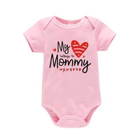baby boy short sleeve onesies bodysuits newborn baby quality romper 0 24 month infant mommy printed jumpsuit