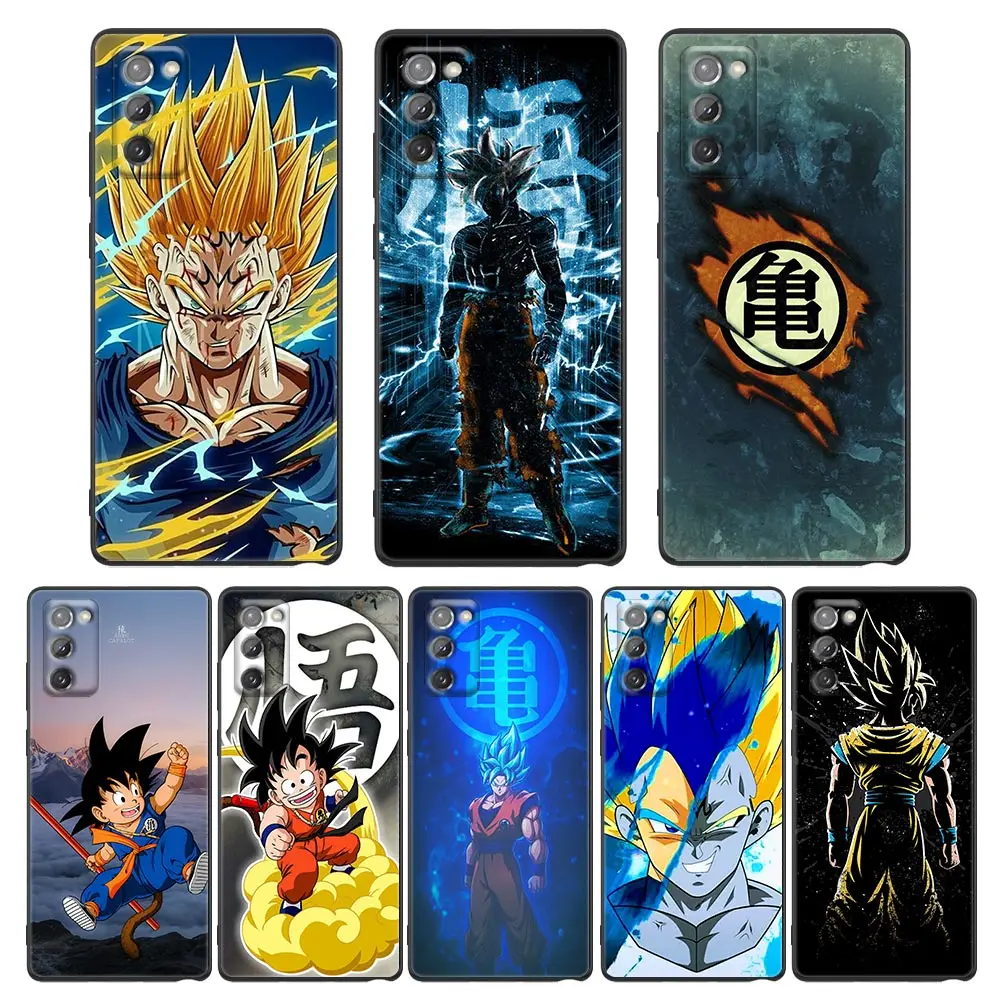 

Dragon ball Z Goku Vegeta Phone Case for Samsung A7 A52 A53 A71 A72 A73 A91 M22 M30s M31s M33 M62 M52 F23 F41 F42 5G 4G TPU Case