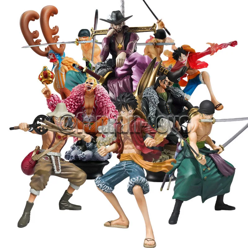 Фигурка-сюрприз из аниме Ван-ПИС экшн-фигурки Saber Luffy загадочная коробка