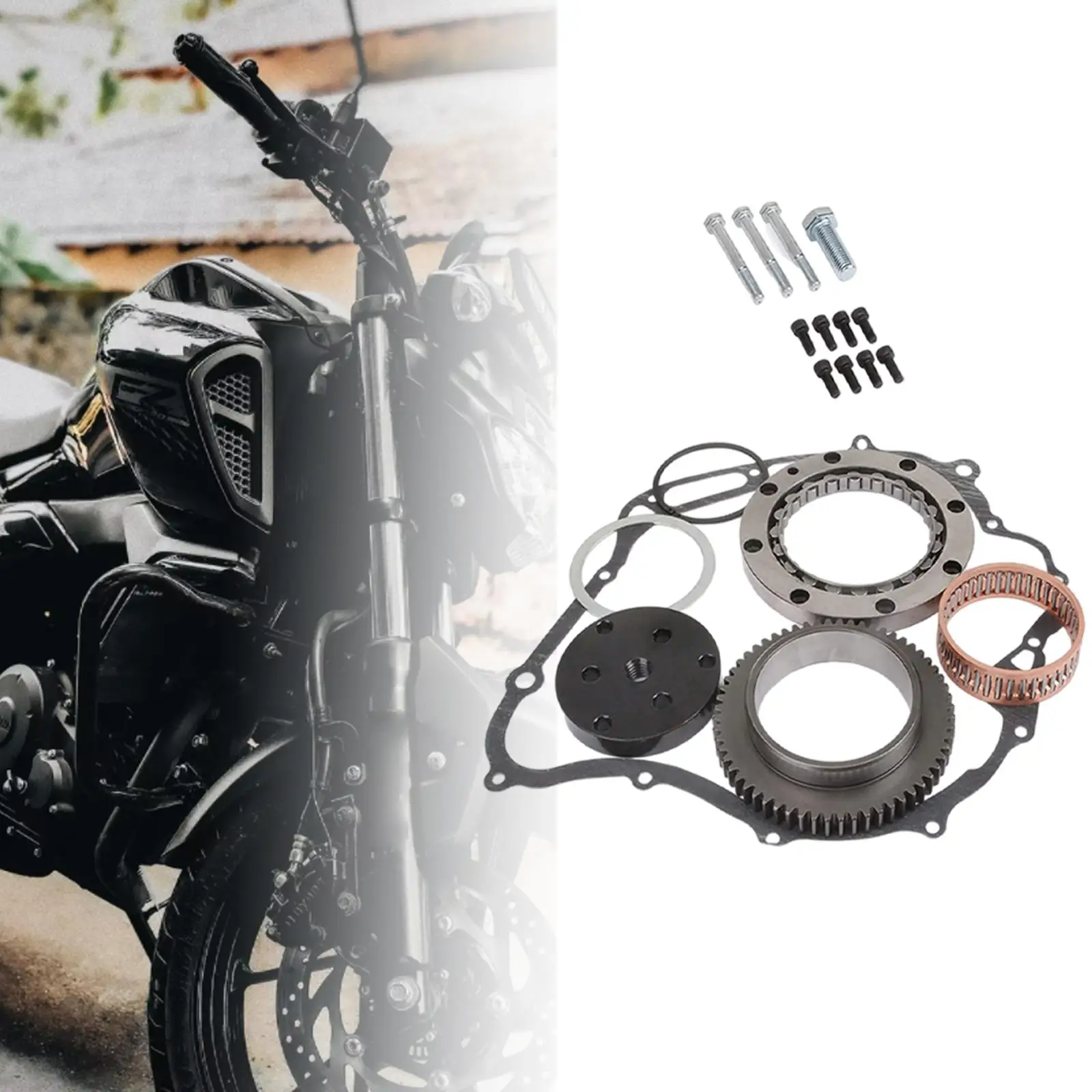 Комплект сцепления стартера 99999-03908-00 с болтами для Yamaha V-Star 1100 Xvs1100AT Xvs1100A прямая