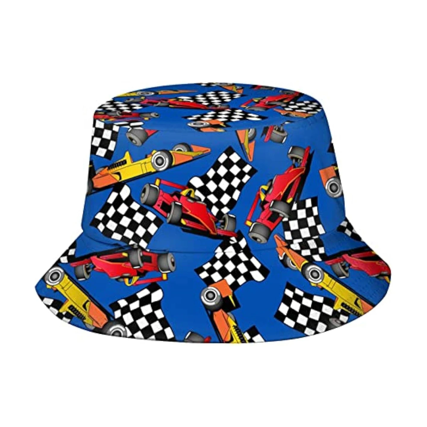 

Indiana 500 Raing Car Bucket Hat Drag Racing Hat Fisherman Hat For Travel Beach Indy 500 Outdoor