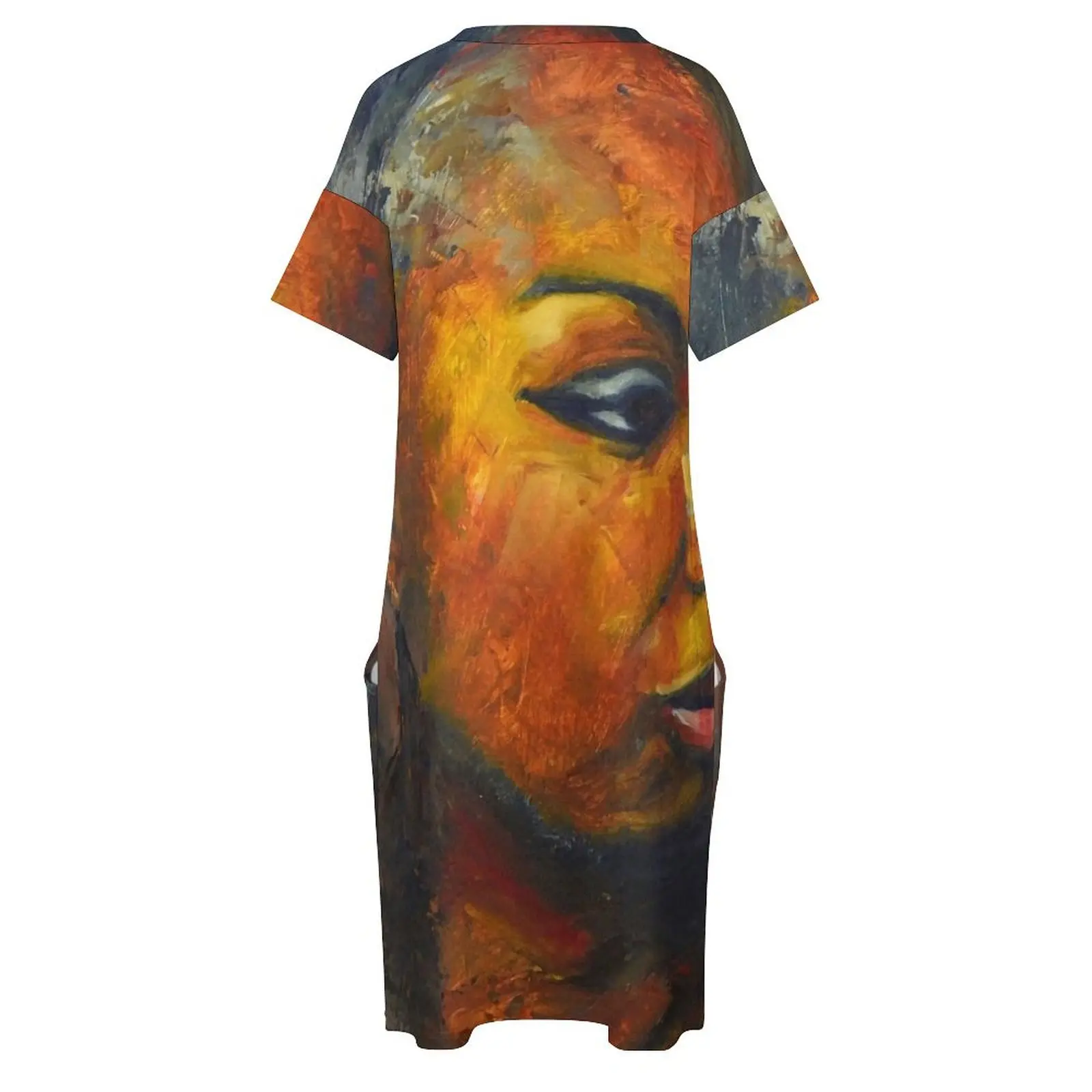 Женское свободное платье Misunderstood - Nina Simone из полиэстера