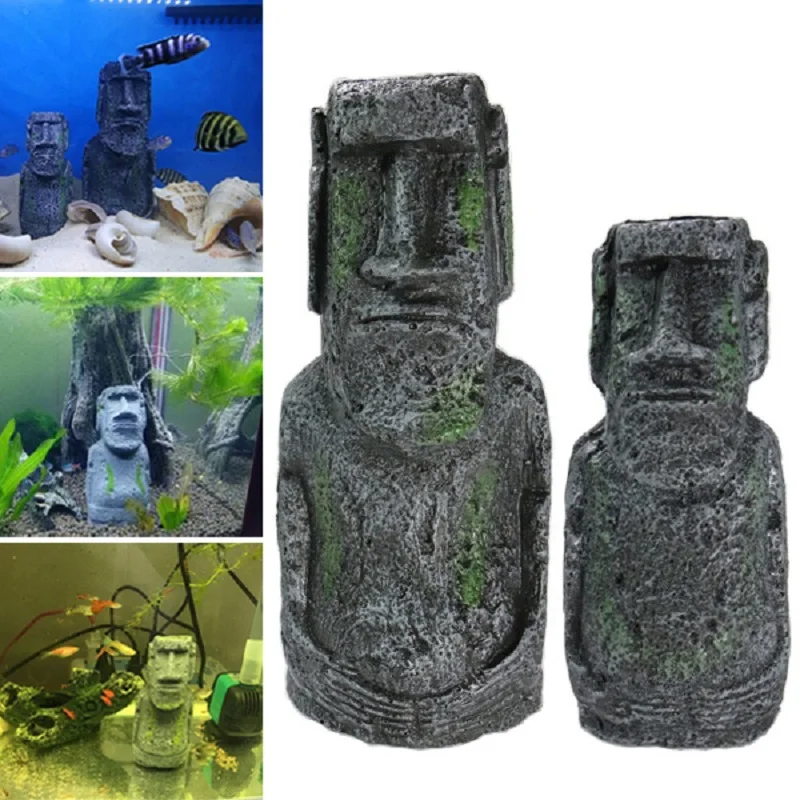 

Креативная Пасхальная Римская Статуя, украшение для аквариума, полимерное ремесло, аквариум, ландшафтные аксессуары для дома
