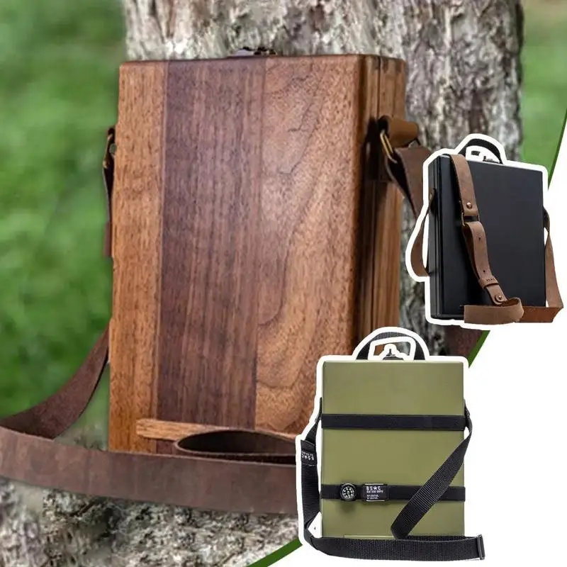 

Деревянная коробка-мессенджер для писателей, деревянная коробка-мессенджер, художественное создание, деревянная сумка, доска для письма