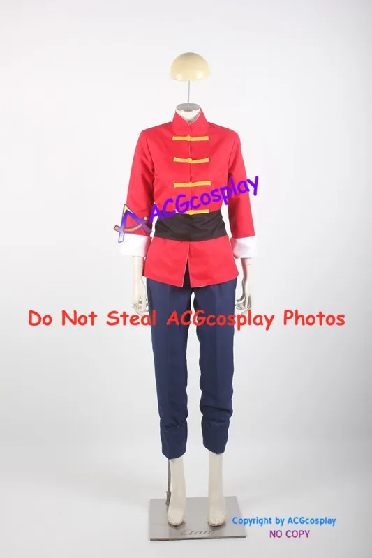 

Ranma 1-2 Ranma Saotome косплейный костюм acgcosplay Suit