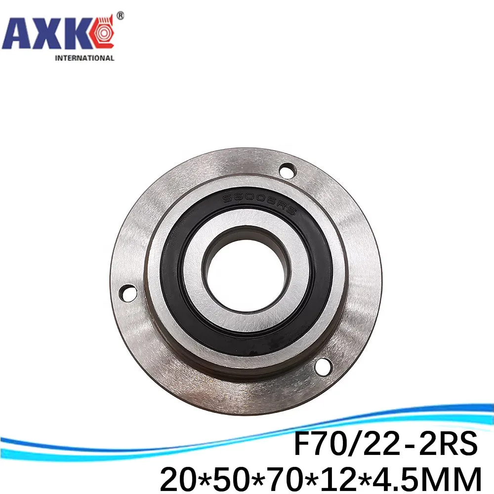 

Non-standard flange bearing F60/22 Siamese bearing F70/22-2RS 22*50*70*12*4.5 mm Embroidery machine quilting machine bearings