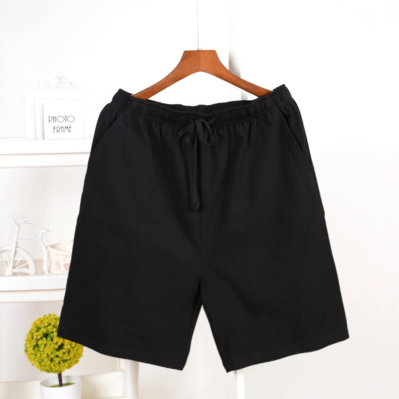 Summer Cotton Mens Sleep Bottoms Casual Sleepwear Comfortable Sleeping Pants Underwear Soft Male Loose Home Wear Sleep Shorts