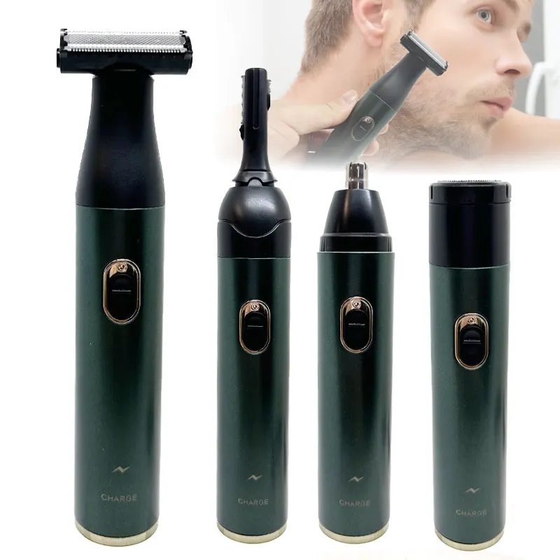 Electric Nose Ear Hair Trimmer for Men Rechargeable Facial H