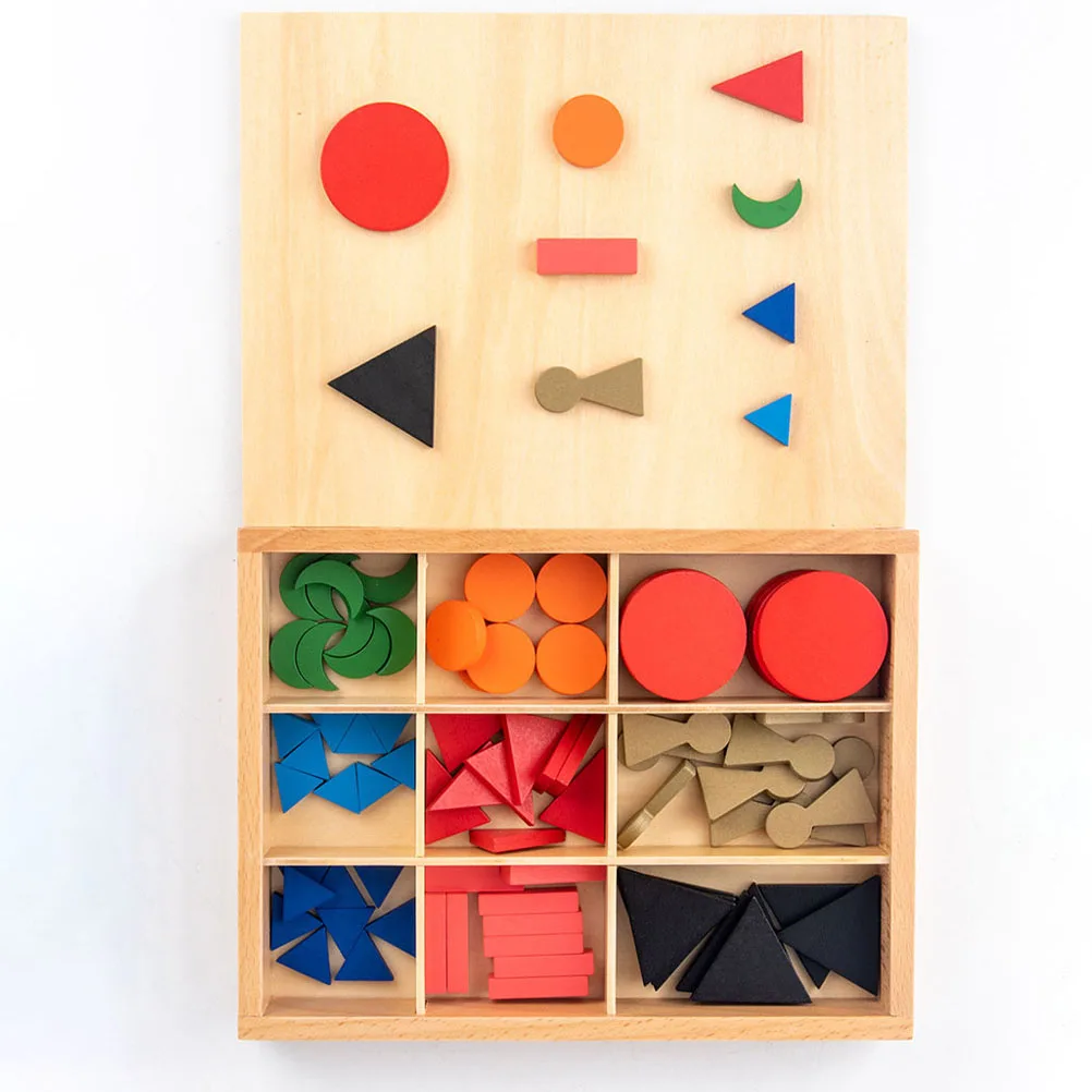 

Montessori Grammar Symbol Puzzle Toys Wooden Building Blocks Early Language Teaching Aids Kids Cognitive Toys