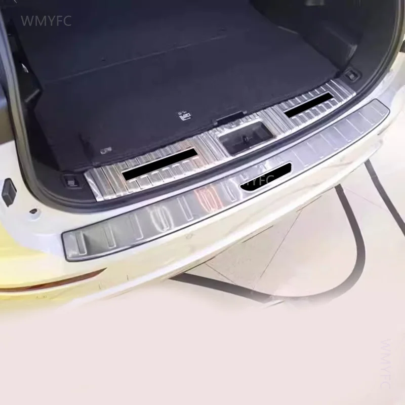 Для Mitsubishi Outlander 2022-2024 внутренняя Внешняя защита для заднего бампера порога